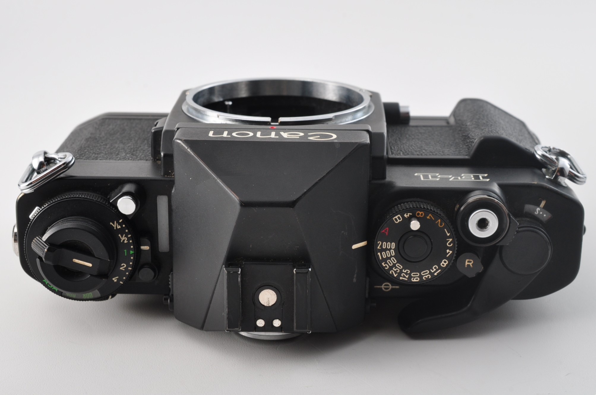 Top plate and control layout — actual item